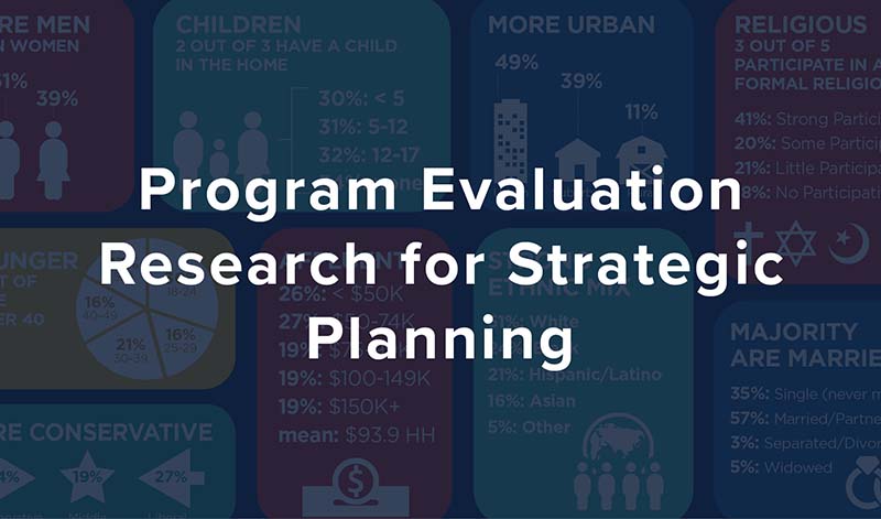 Program Evaluation Services for Smarter Planning